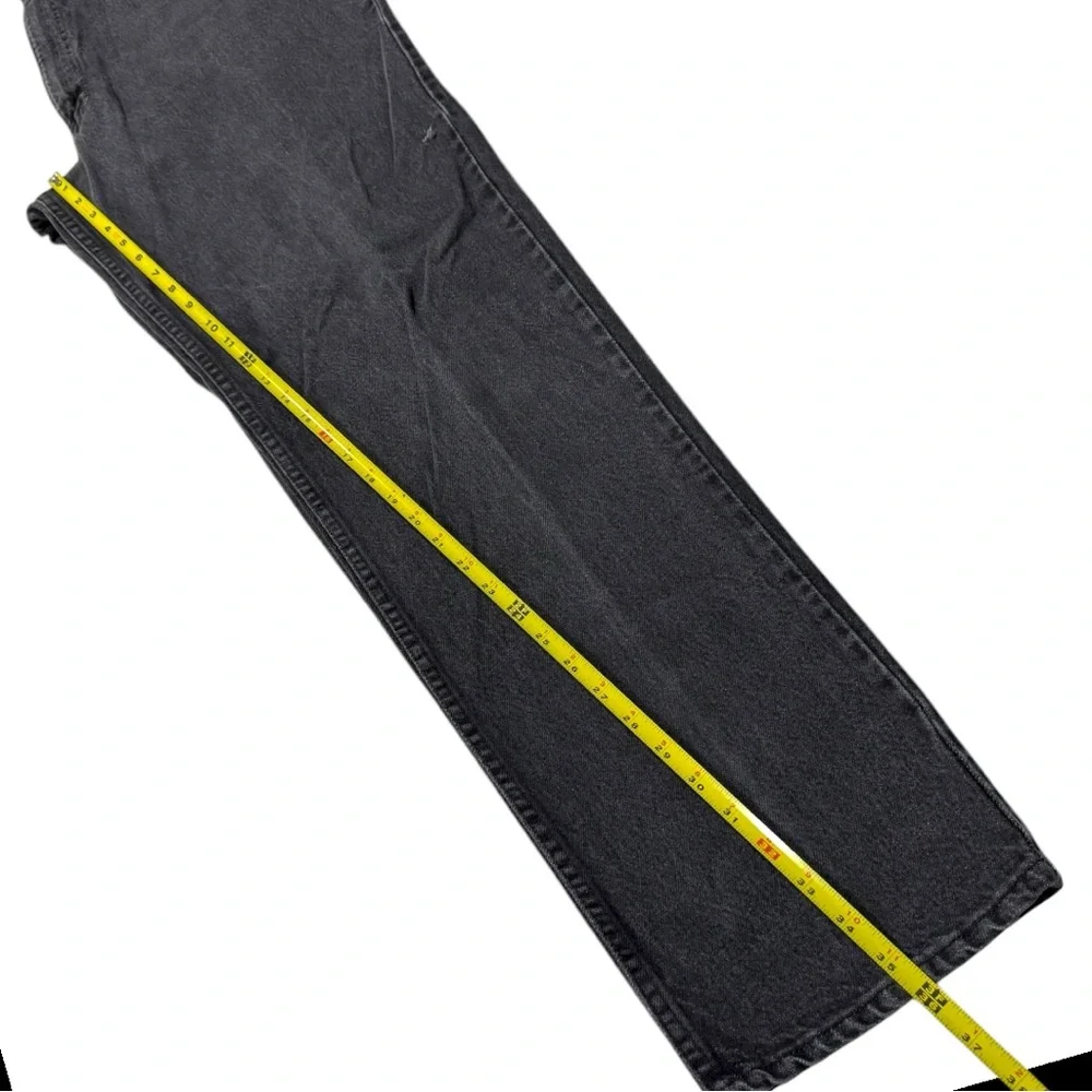 Vintage Levi's‎ 505 regular fit Black Jeans with an Orange Tab Jeans - 38x36